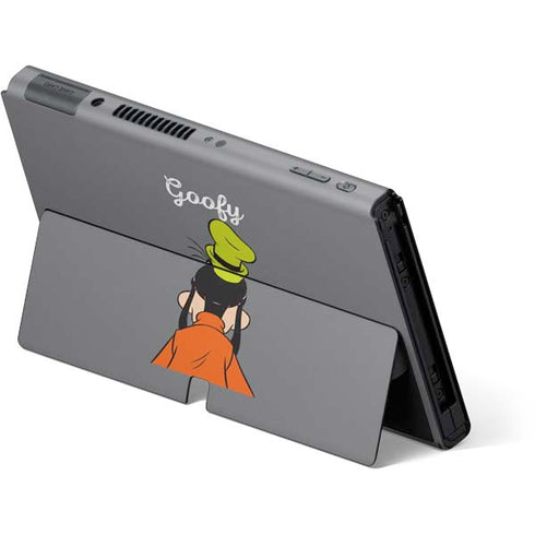 Disney Friends Goofy Backwards Nintendo Switch OLED (2021) Skin
